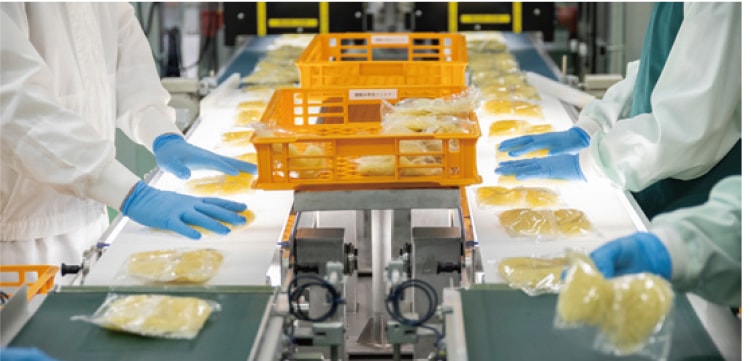 蒸練製法の製造⼯程5